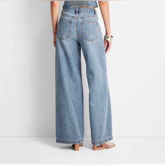 Future Collective Jenee Naylor High Rise Pants-NWT - Picture 4 of 11